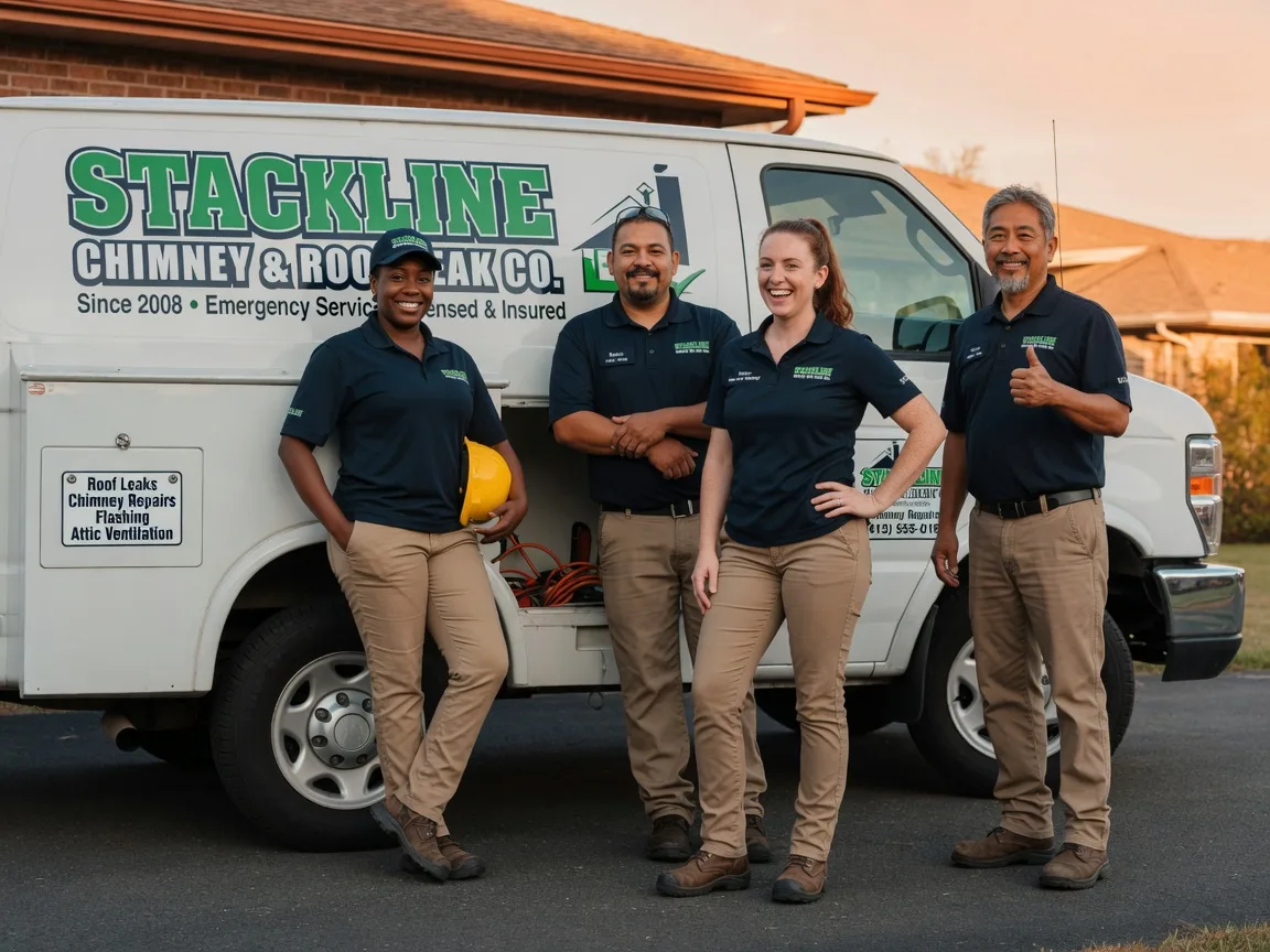 Chimney flashing repair company in Columbus, MT